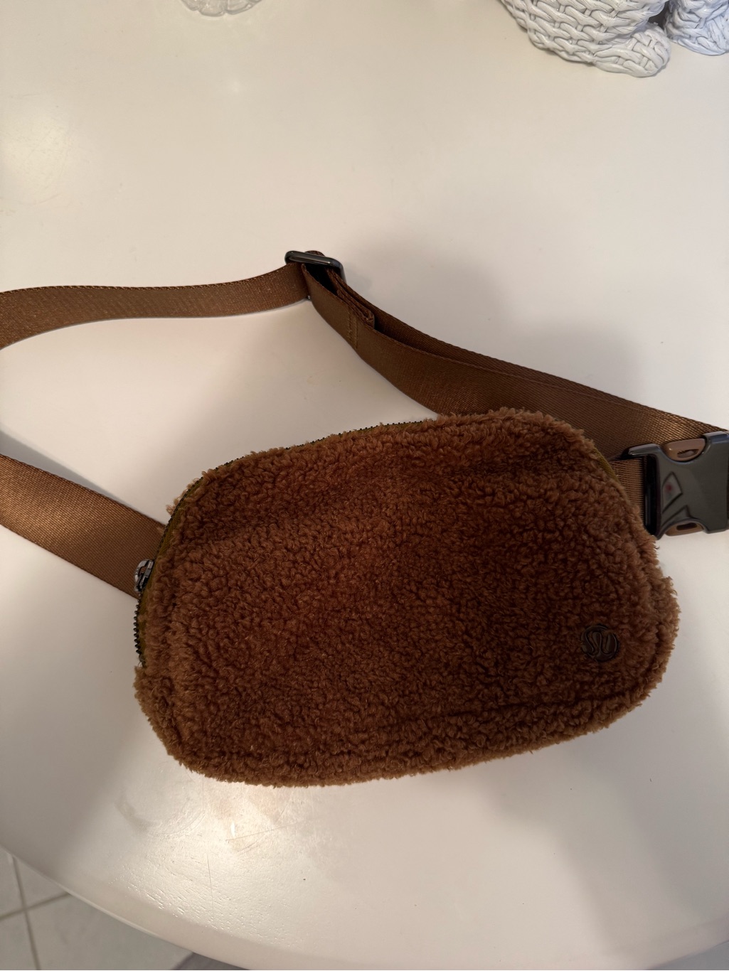Authentic Lululemon Sherpa Everywhere Belt Bag Worn 3xs Great Condition